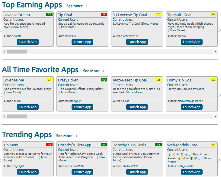 Aplicații și roboți Chaturbate - AppsBots